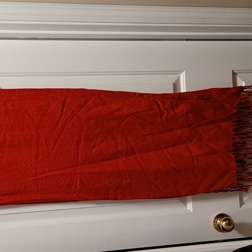 Red Scarf/Shawl